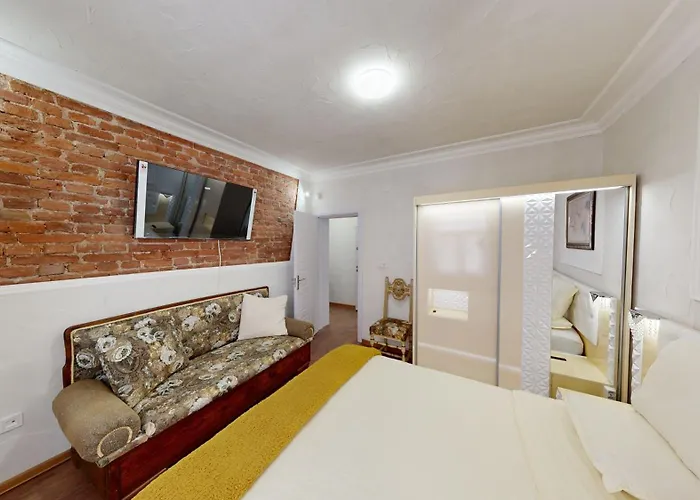 Modern 1br & Parking Apartmán *