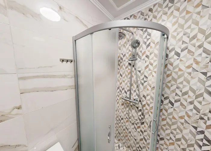 Modern 1br & Parking Apartmán *